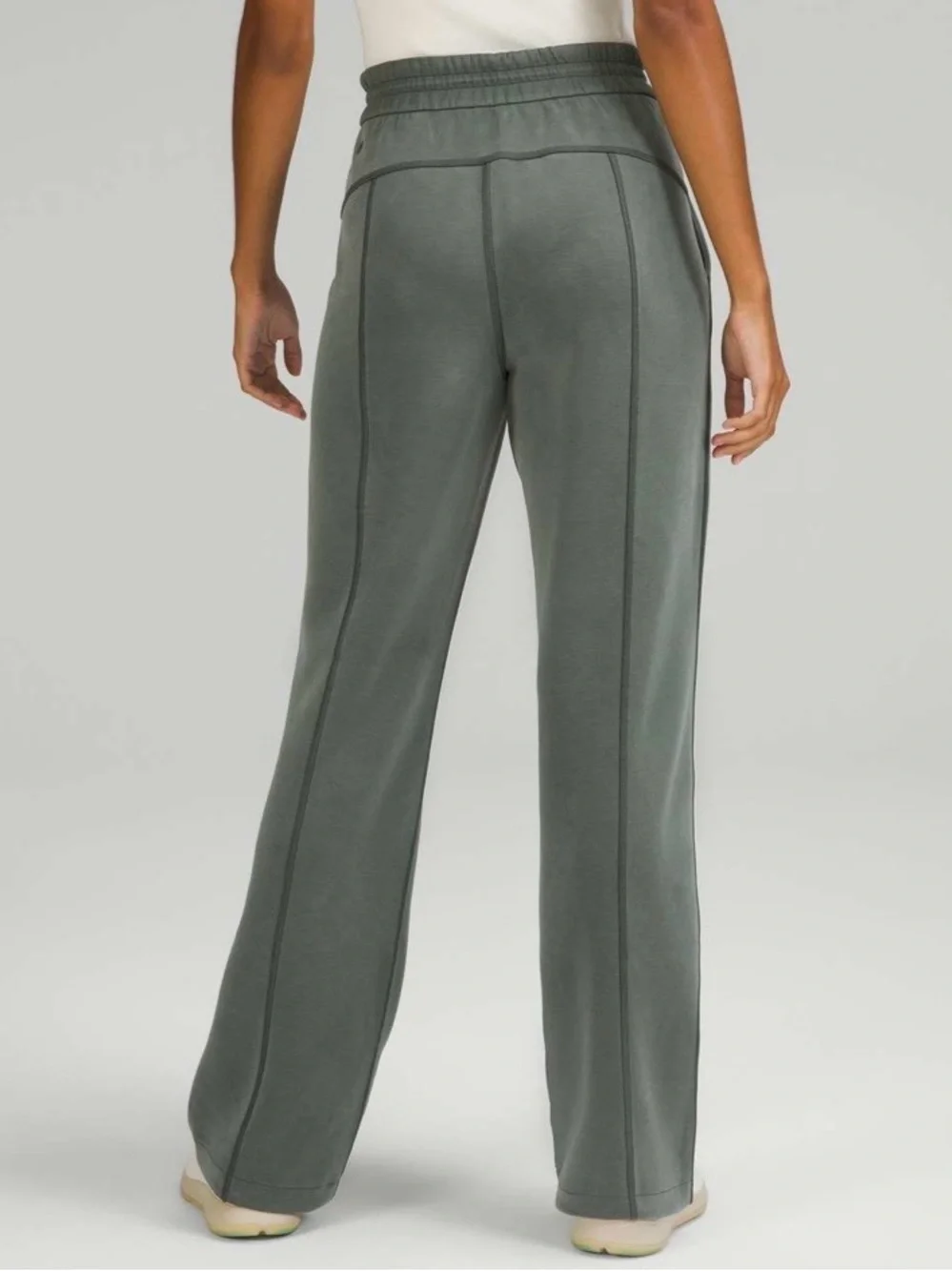 Lululemon Softstreme High-Rise Pant Size 4 Smoked Spruce EUC